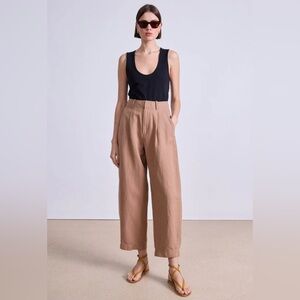 Apiece Apart Bari Crop Trousers